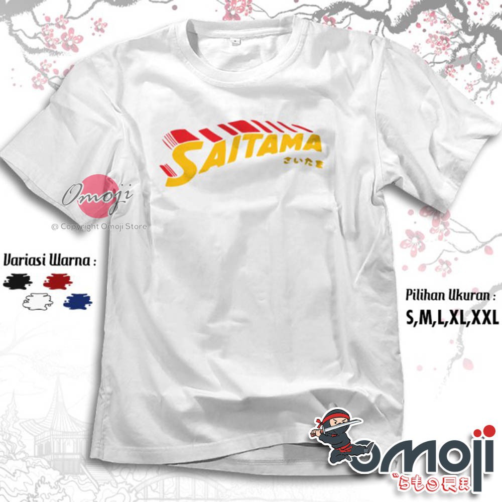 Kaos Anime Saitama One Punch Man Oppai OPM Premium Tshirt Manga Jepang - Baju Distro Omoji 2550