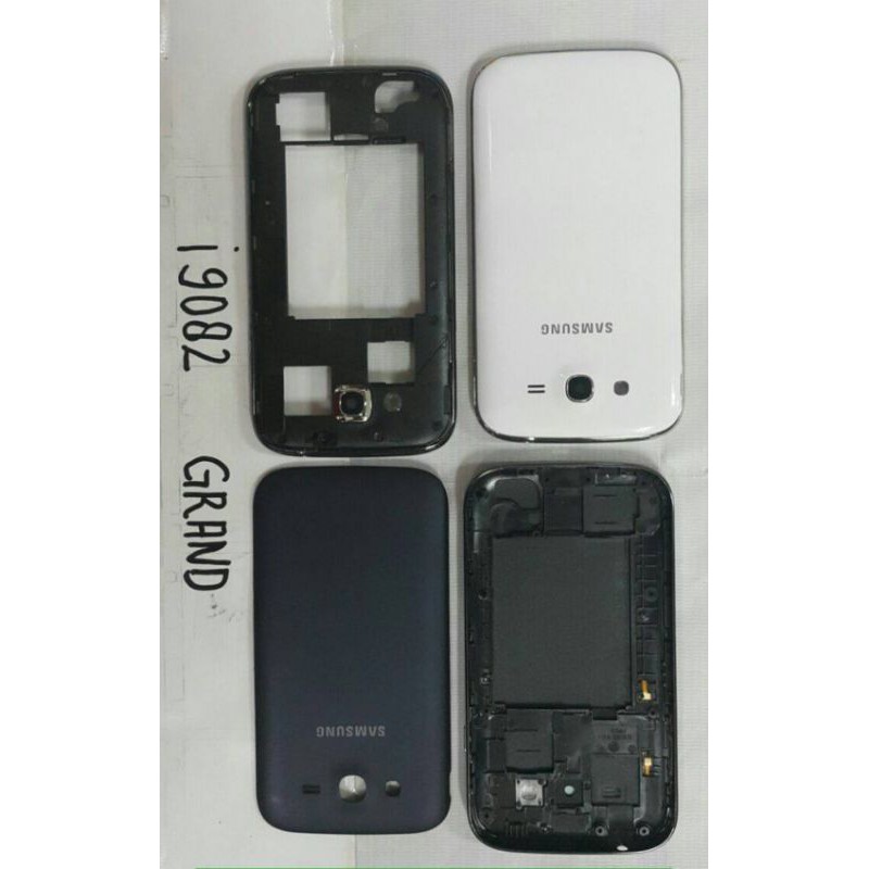 Casing Kesing Housing Samsung grand dous i9082 Fullset Tombol Original