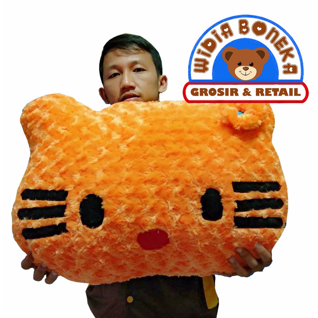 BANTAL BONEKA KARAKTER  XL 65 CM (HELLO KITTY / KEROPI / DORAEMON / MICKEY MOUSE)