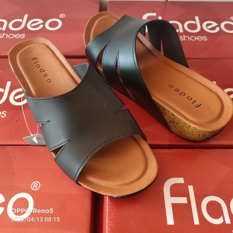 sandal wanita wedges fladeo original brand Matahari [COD]