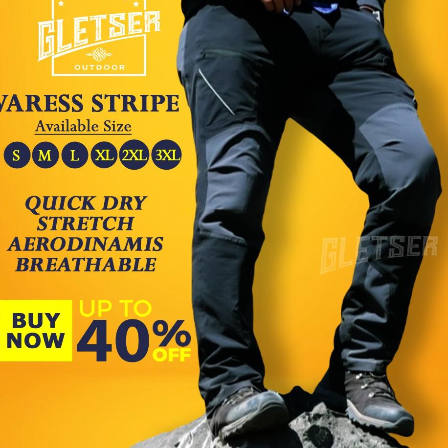 Buruan Belanja CELANA GUNUNG PRIA PANJANG QUICK DRY HIKING STRECH OUTDOOR CELANA TACTIAL PANJANG AVARESS STRIP AVARESS STRIP