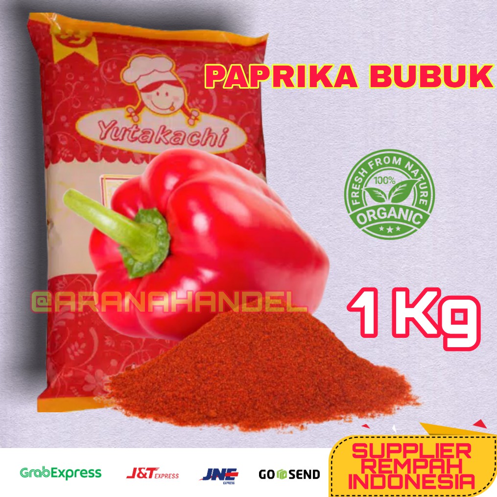 

Paprika Bubuk Import | 100% Murni tanpa Campuran Grade A