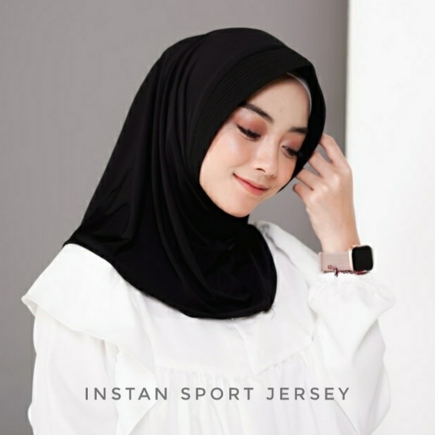 Hijab Instan Jersey Sport