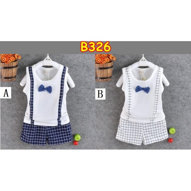 B326 / SETELAN PENDEK / BAJU LENGAN PENDEK / BAJU ANAK LAKI-LAKI