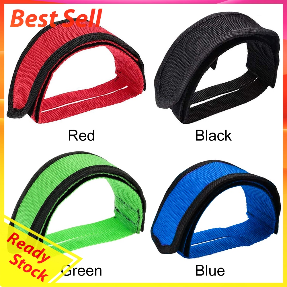 Nylon Bike Fixed Gear Pedal Strap Anti-slip Bicycle Extended Foot Straps