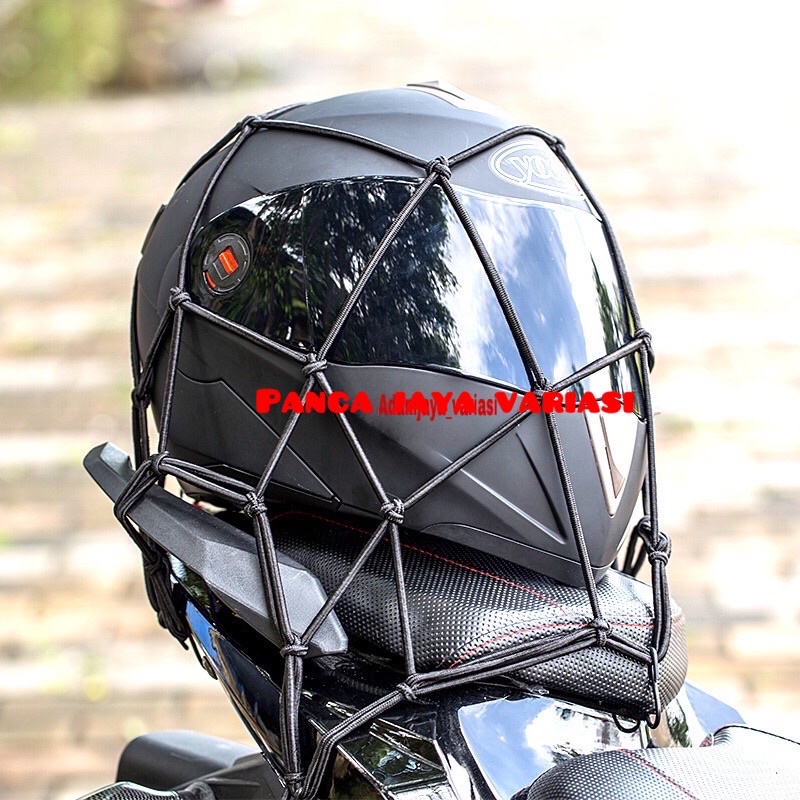 Jaring Barang Atau Jaring Helm / Tali Pengikat Barang/bagasi motor