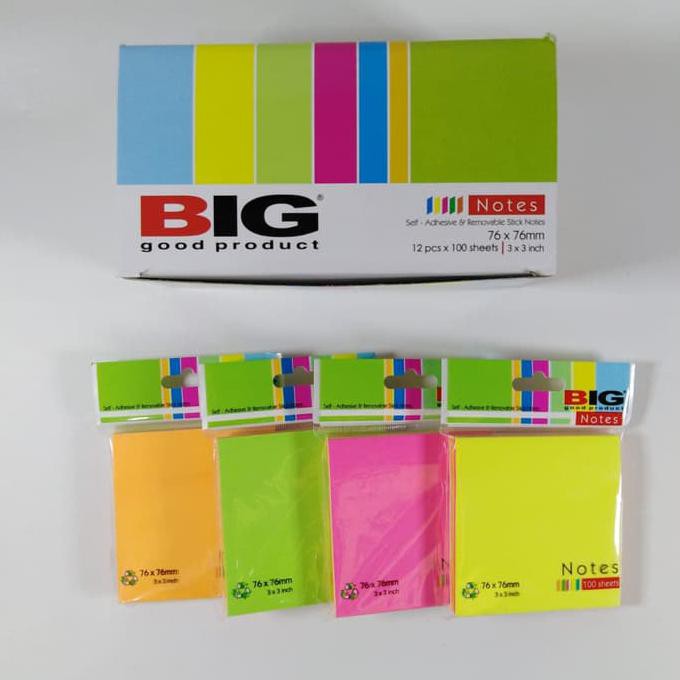 

BEST SELLER BIG Sticky Notes 76x76 Tumpuk Pembatas & Penanda Kertas Index and Mark TERJAMIN