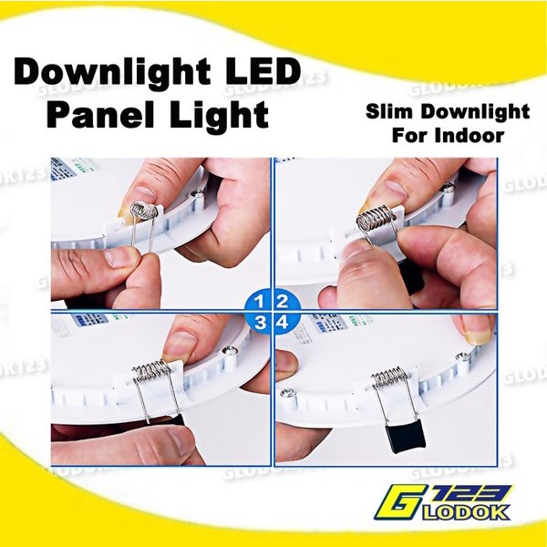 Lampu Downlight 6W 12W 18W Lampu LED Panel Light Indoor