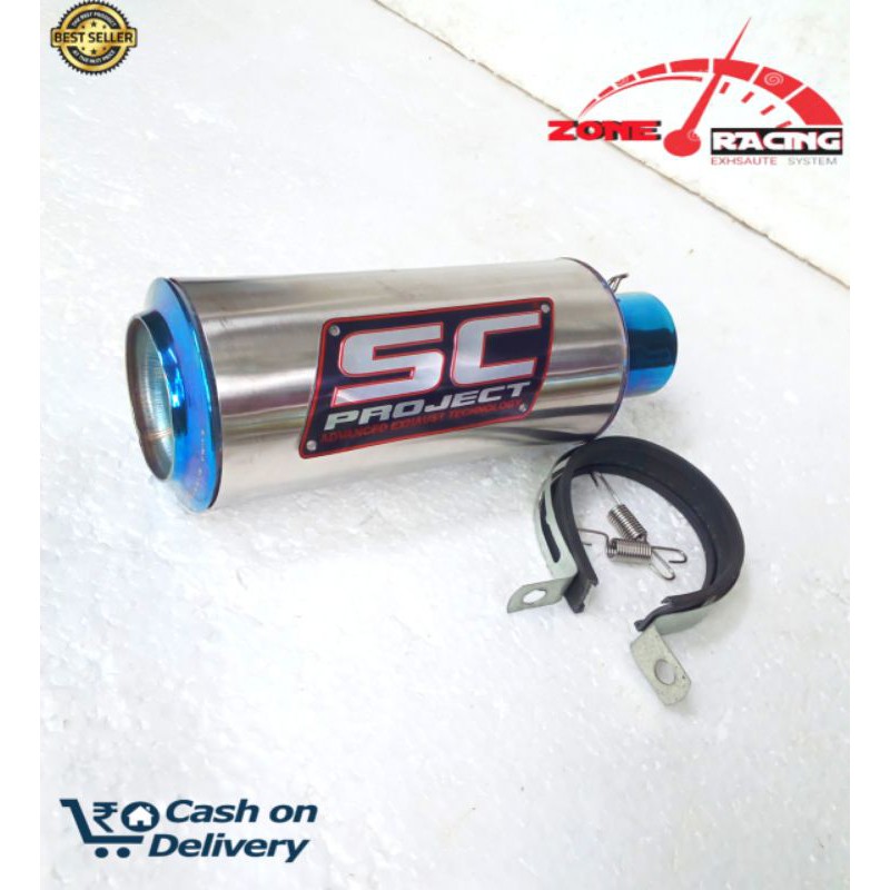 Knalpot SC Project Silincer Only / Knalpot Racing SC Project Silincer Only