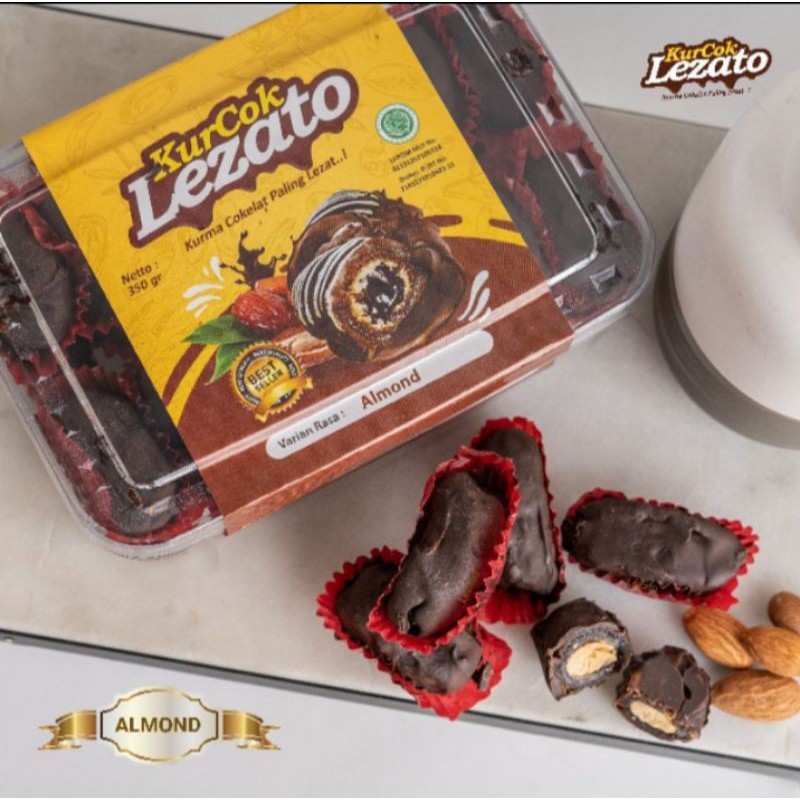 

Kurcok/Kurma cokelat lezato rasa almond