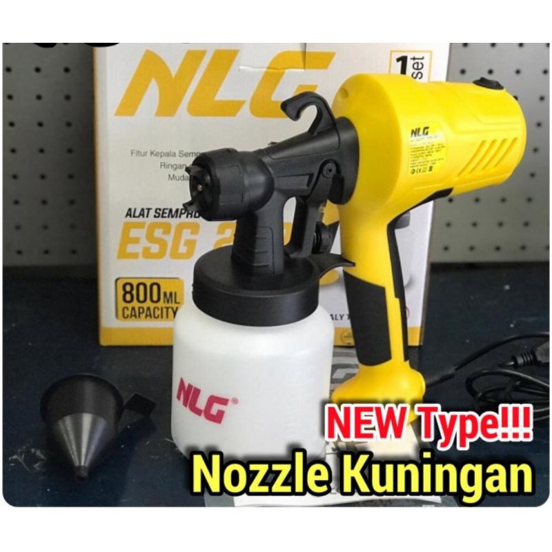 spray gun elektrik/alat semprot cat NLG