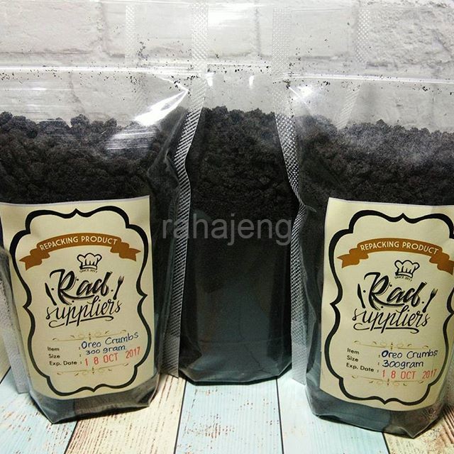 

Oreo Crumbs, Serbuk Oreo kemasan 300gram, Best Seller !!