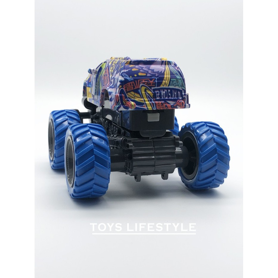 Toy Addict Off Road Car With Open Door Functioning Skala 1:32 (Biru)