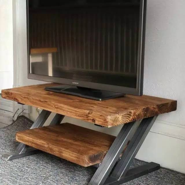 meja tv kayu trembesi,mebel jepara