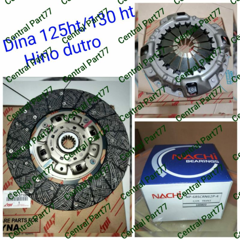 Kampas Kopling Set Hino Dutro  Dyna 125HT HT130 Original 1 Set