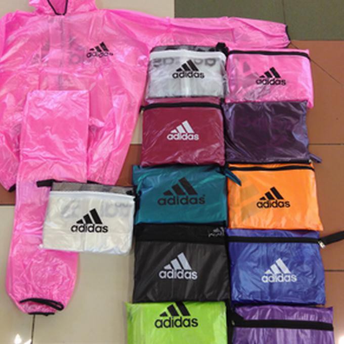 Obral Jas Hujan / Raincoat / Jaket Hujan Adidas