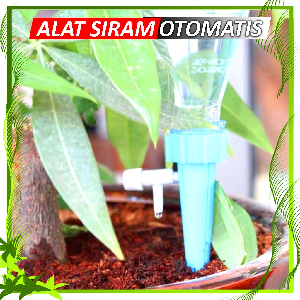 Self Watering Alat Irigasi Tetes Otomatis / Alat Siram Tanaman Tetes Otomatis / Drip Tetes Penyiram Tanaman Otomatis