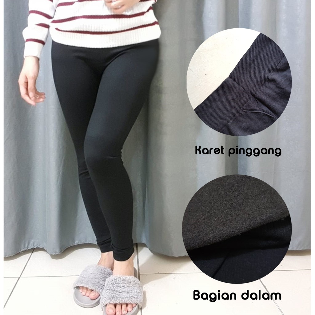 ASOKA 902 Legging Premium Super Tebal | Fleece