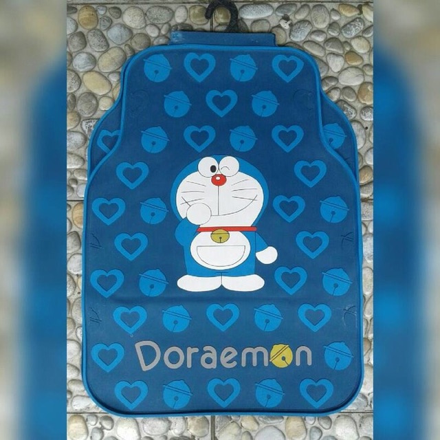 Karpet Mobil Doraemon 1 Set isi 5 Karpet