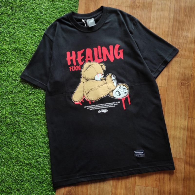 KAOS BEAR HITAM - NVRD 010