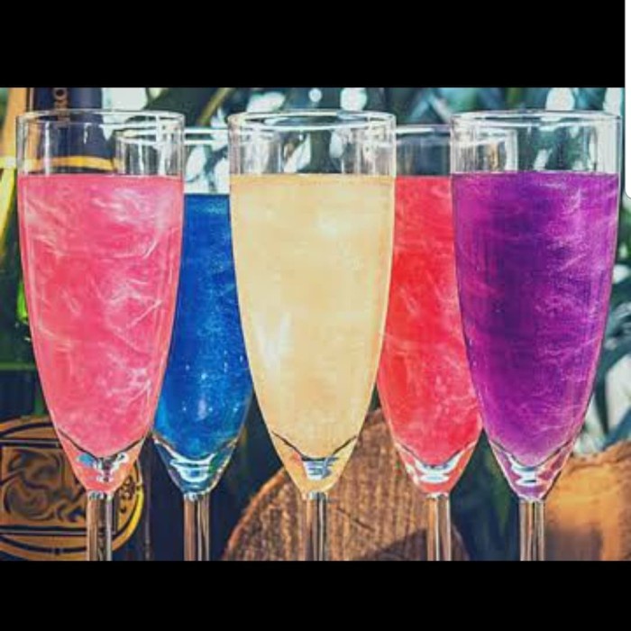 

KEKINIAN BUBUK MINUMAN GALAXY! Glitter edible Emas / Silver
