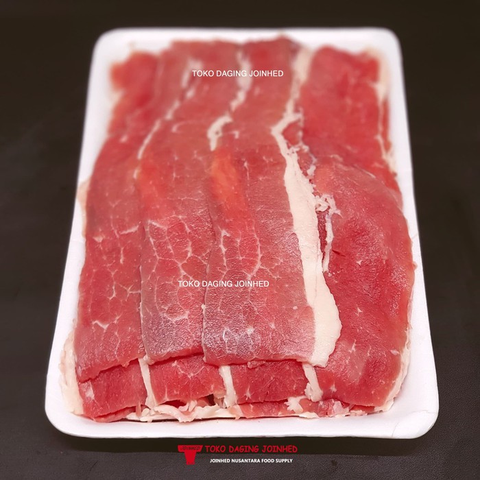 

Daging Slice Sukiyaki Sapi Import Empuk kemasan 500gr