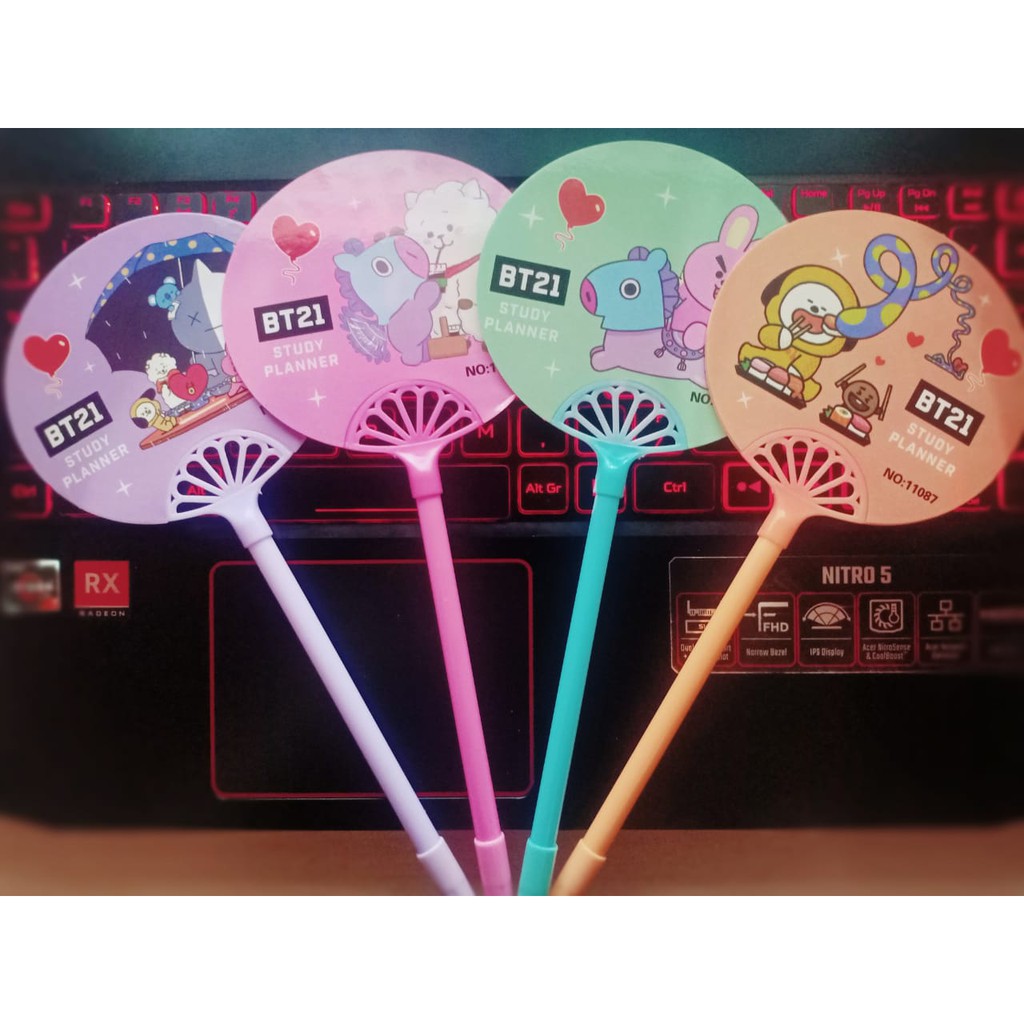 

PULPEN KIPAS BT21 BTS / PULPEN KIPAS BTS BT21 / BALLPOINT BT21 BTS KPOP