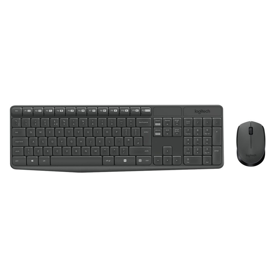 LOGITECH WIRELESS COMBO KEYBOAD + MOUSE MK235 / MK 235 NEW