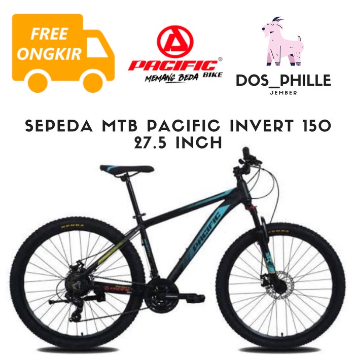 SEPEDA GUNUNG - SEPEDA MTB PACIFIC INVERT 150 27.5 INCH