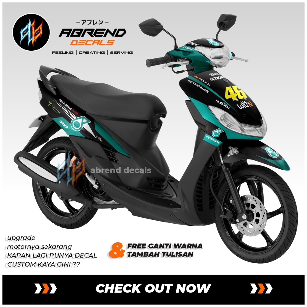 Harga Stiker Motor Mio Sporty Petronas Terbaru Januari 2022 BigGo Indonesia