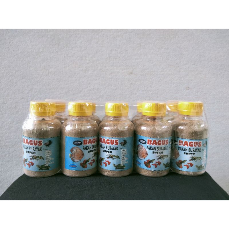

PAKAN IKAN HIAS BURAYAK "BAGUS" harga per botol