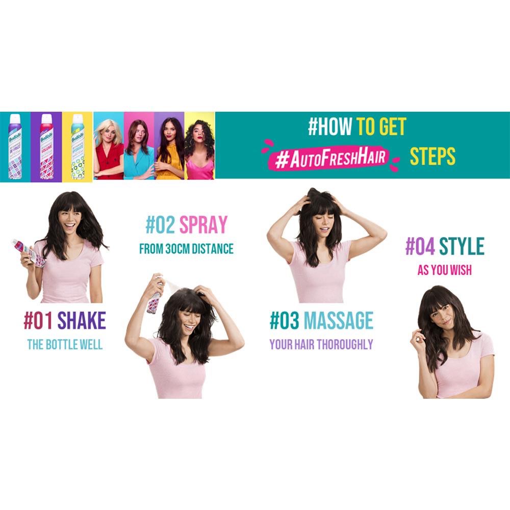 BATISTE Benefit Dry Shampoo &amp; Hydrate 200ml