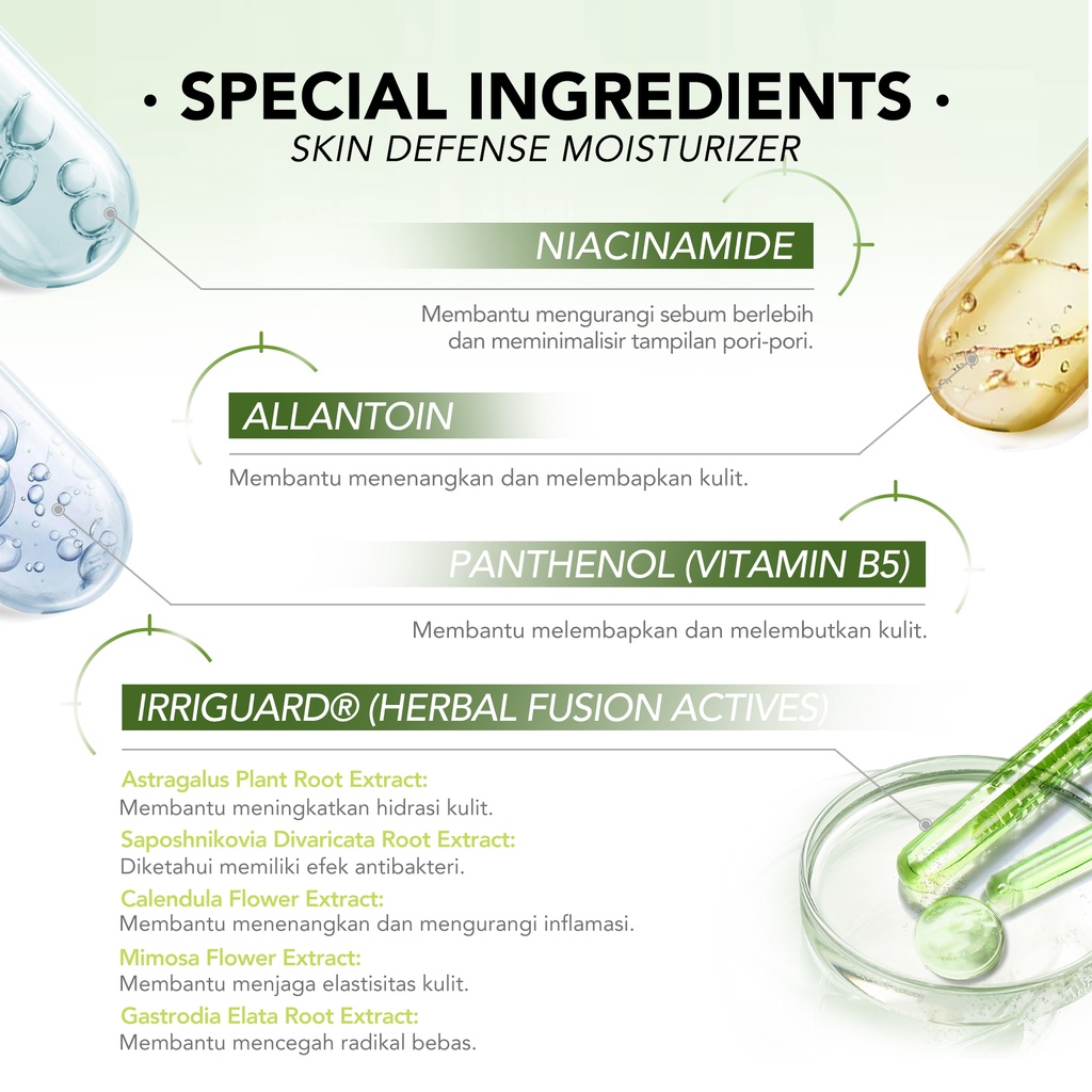 YOU AcnePlus Multi-Action Skin Cream | Moisturizer Anti Jerawat | Kulit Berminyak | Menghidrasi | Bebas Jerawat