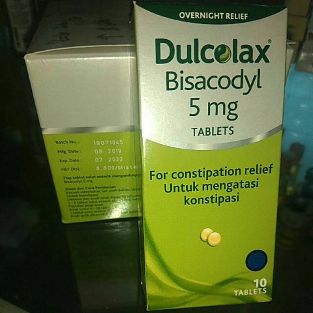 Dulcolax Bisacodyl 5mg Tablet