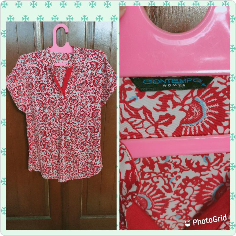 Kemeja Contempo Preloved