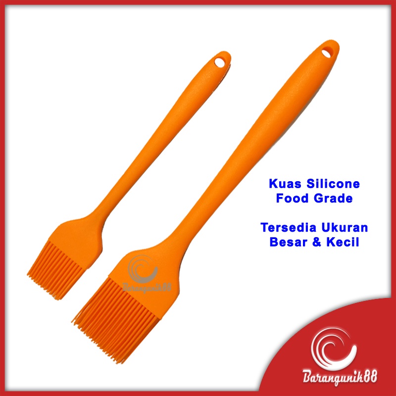 Kuas Silicone Food Grade 21cm 26cm Besar Kecil