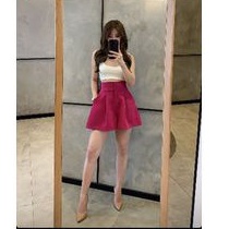 Goulding Empire HW Short Pants in Fusia szl L