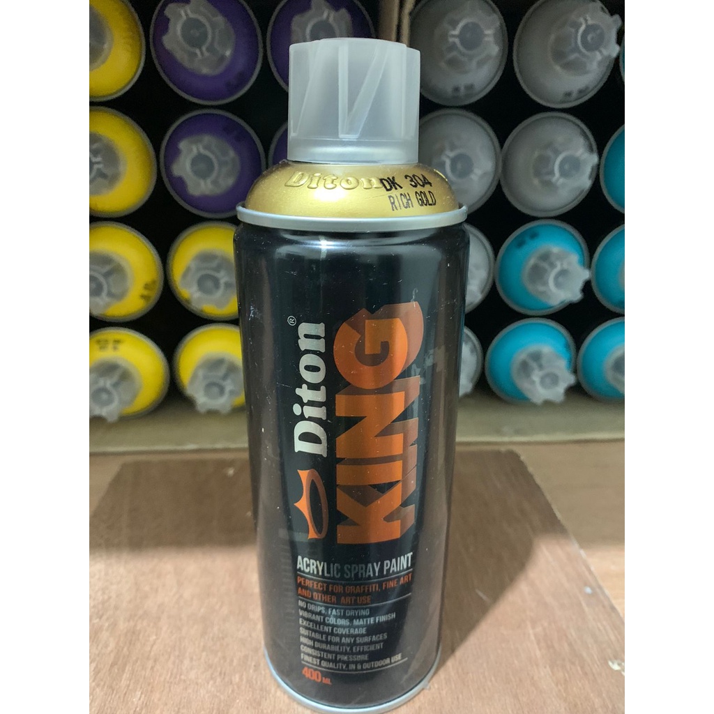 

Diton King DK304 RICH GOLD - Acrylic Spray Paints