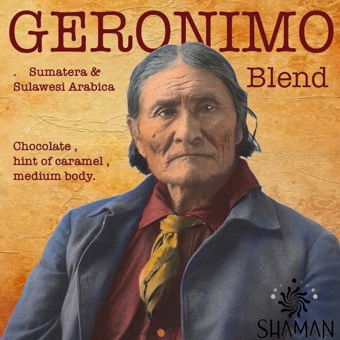 

GERONIMO Blend ( Sumatera & Sulawesi Arabica blend ) Espresso