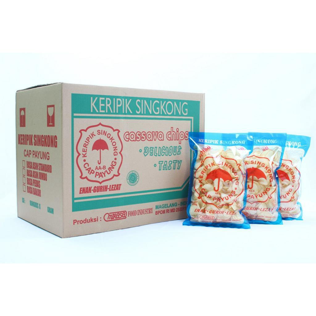 

Jumbo Keripik Singkong 1 box isi 12