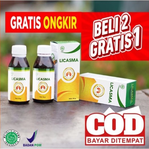 

PROMO LICASMA MADU HERBAL OBATI ASMA SESAK NAFAS RADANG PARU PARU TBC ORIGINAL