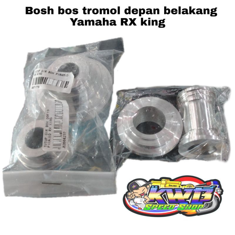 Bosh bos tromol depan belakang Yamaha RX king pnp arm kaze manisan tromol