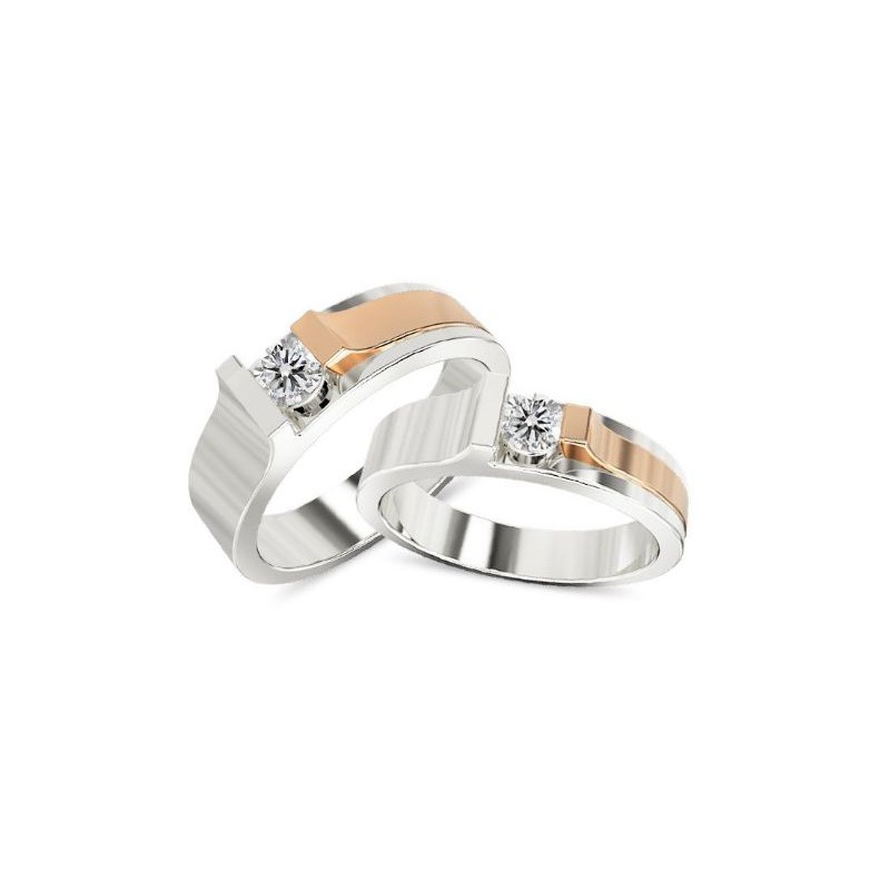 Cincin kawin emas couple