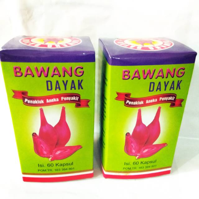 Kapsul Bawang Dayak Asli Original 60 Kapsul