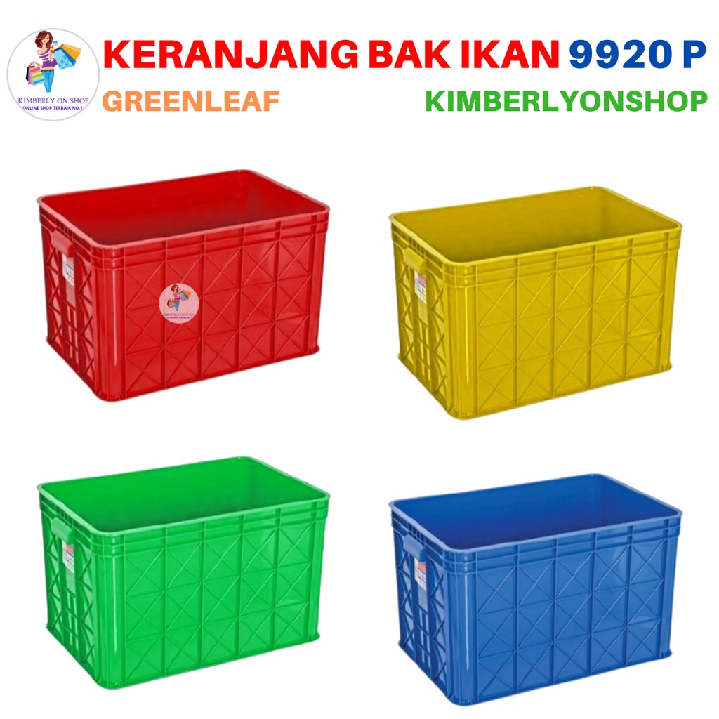 Keranjang Industri Box Container 9920 P Atari Green Leaf