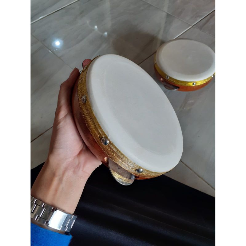 Rebana /Alat Musik Terbangan/Alat Musik Hadroh Anak Uk Diamater 16cm/ Rebana Diamater 18cm