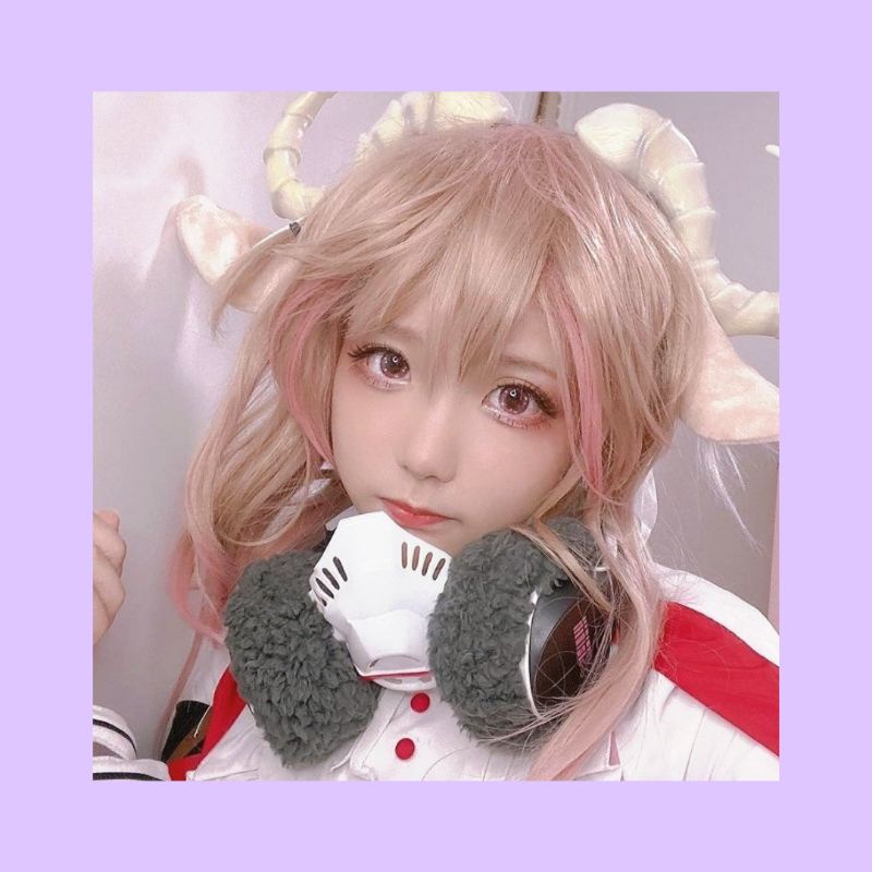 Fullset Cosplay Eyjafjalla Arknights