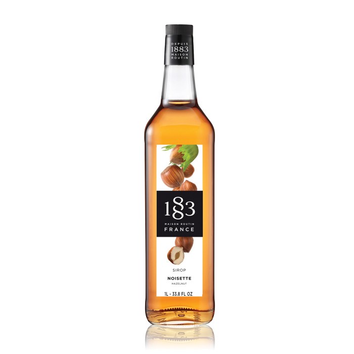 

Syrup Premium Import 1 L Hazelnut - Maison Routin 1883 Sirup