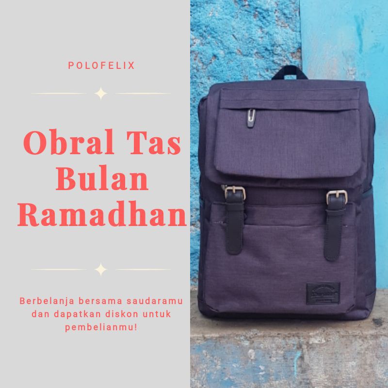 Tas Punggung Ransel Laptop Best Seller Backpack Kanvas tas ransel