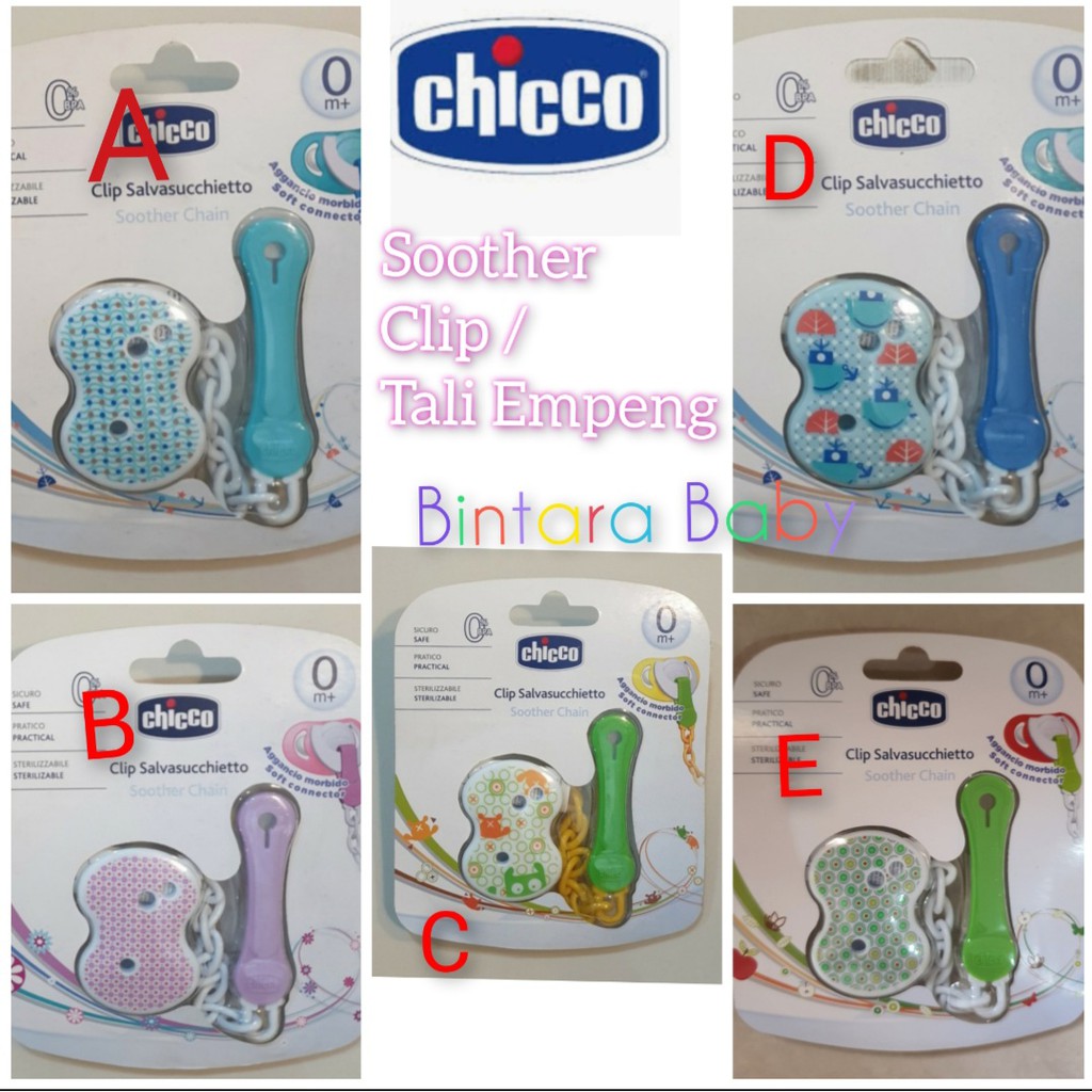 Soother Clip Tali Gantungan Empeng Pengait Empeng Avent Original Pacifier Clip